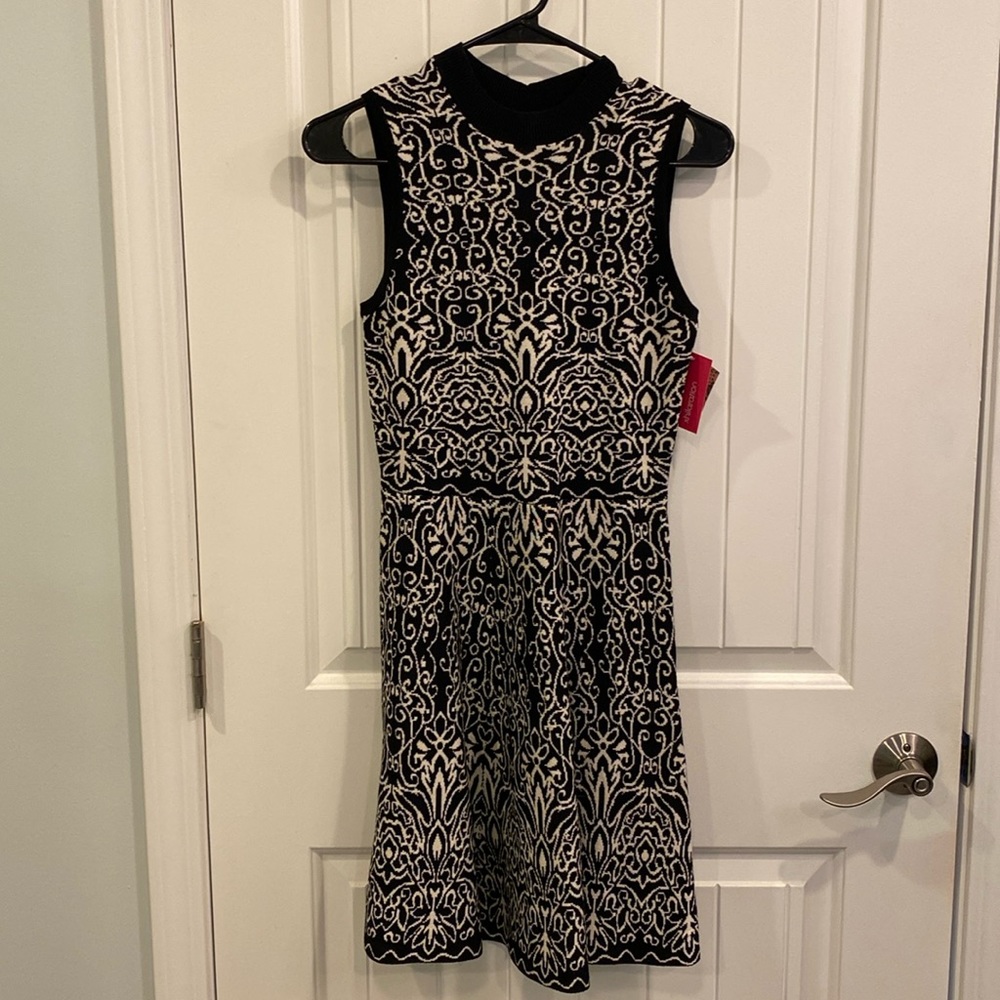 Cute black and white dress